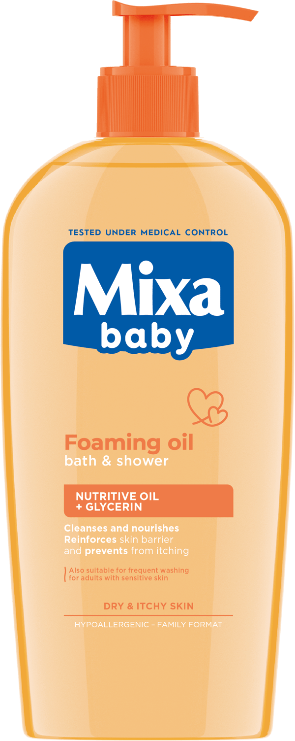 MIXA Baby Gel za kupanje i tuširanje obogaćen uljima, 400 ml | VESNA