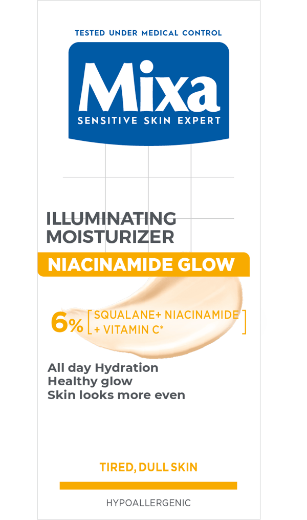 MIXA Niacinamide Glow hidratantna krema | VESNA