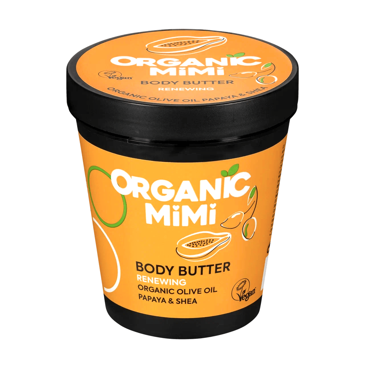 Organic Mimi Puter za telo Maslina & Papaja, 200 ml | VESNA.RS