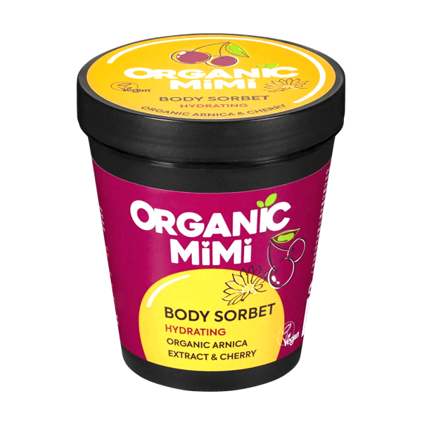 Organic Mimi Sorbet za telo Arnika & Višnja, 200 ml | VESNA