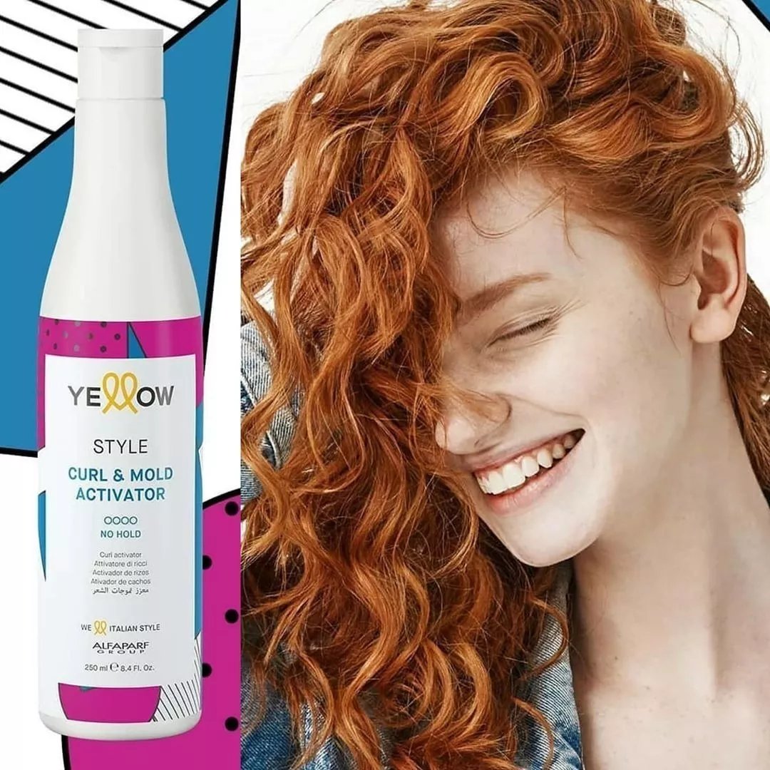ALFAPARF Yellow STYLE krema za lokne Curl & Mold activator, 250 ml | VESNA.RS