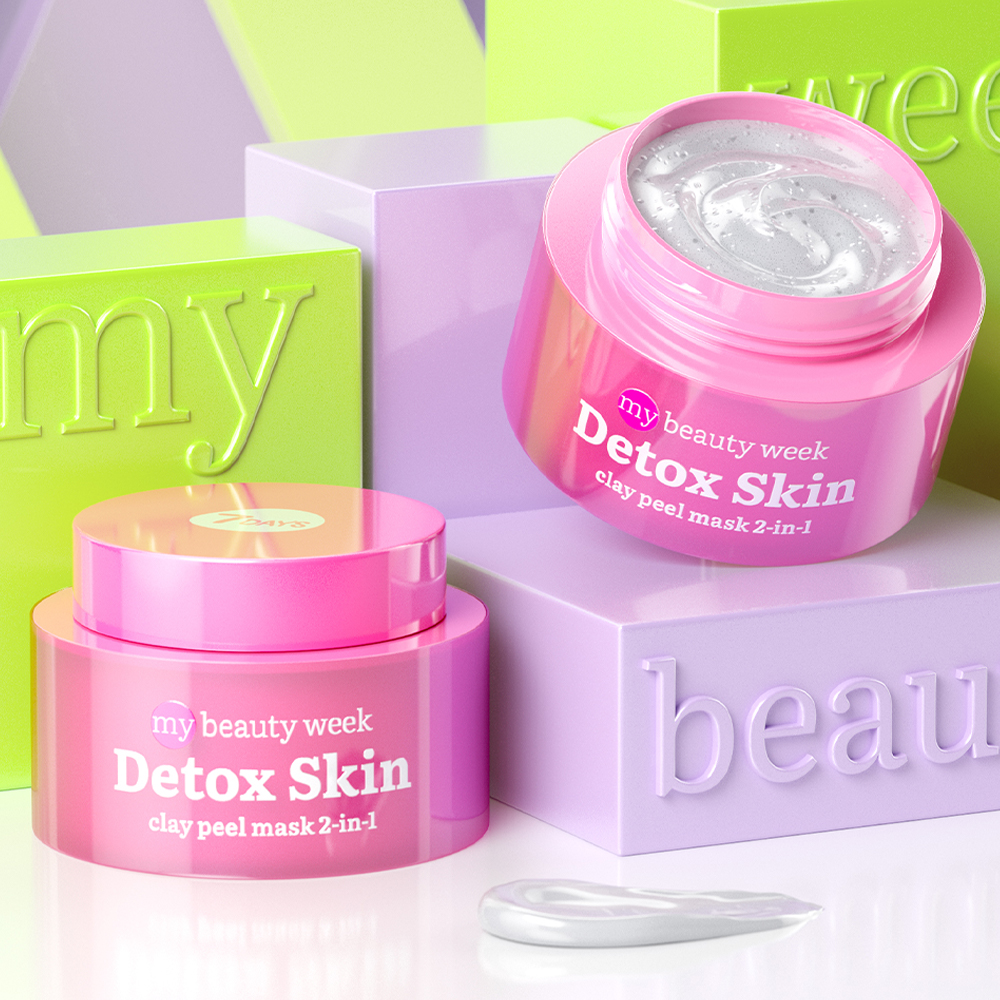 7DAYS Glinena 2-u-1 maska za lice DETOX SKIN | VESNA.RS