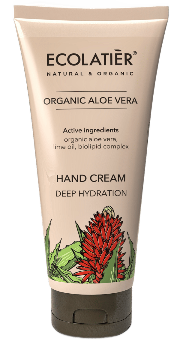 ECOLATIER Krema za ruke Organic Aloe Vera, 100 ml | VESNA