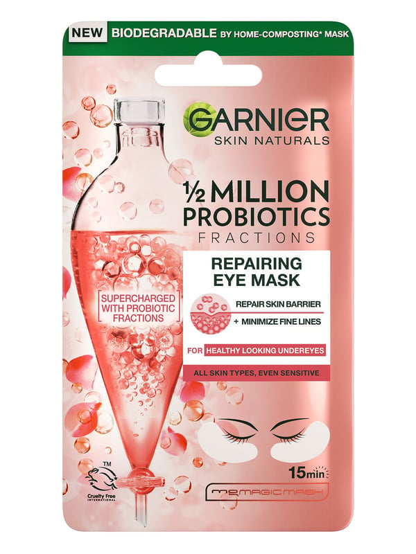 Garnier Skin Naturals Probiotics maska za oči, 6 g | VESNA