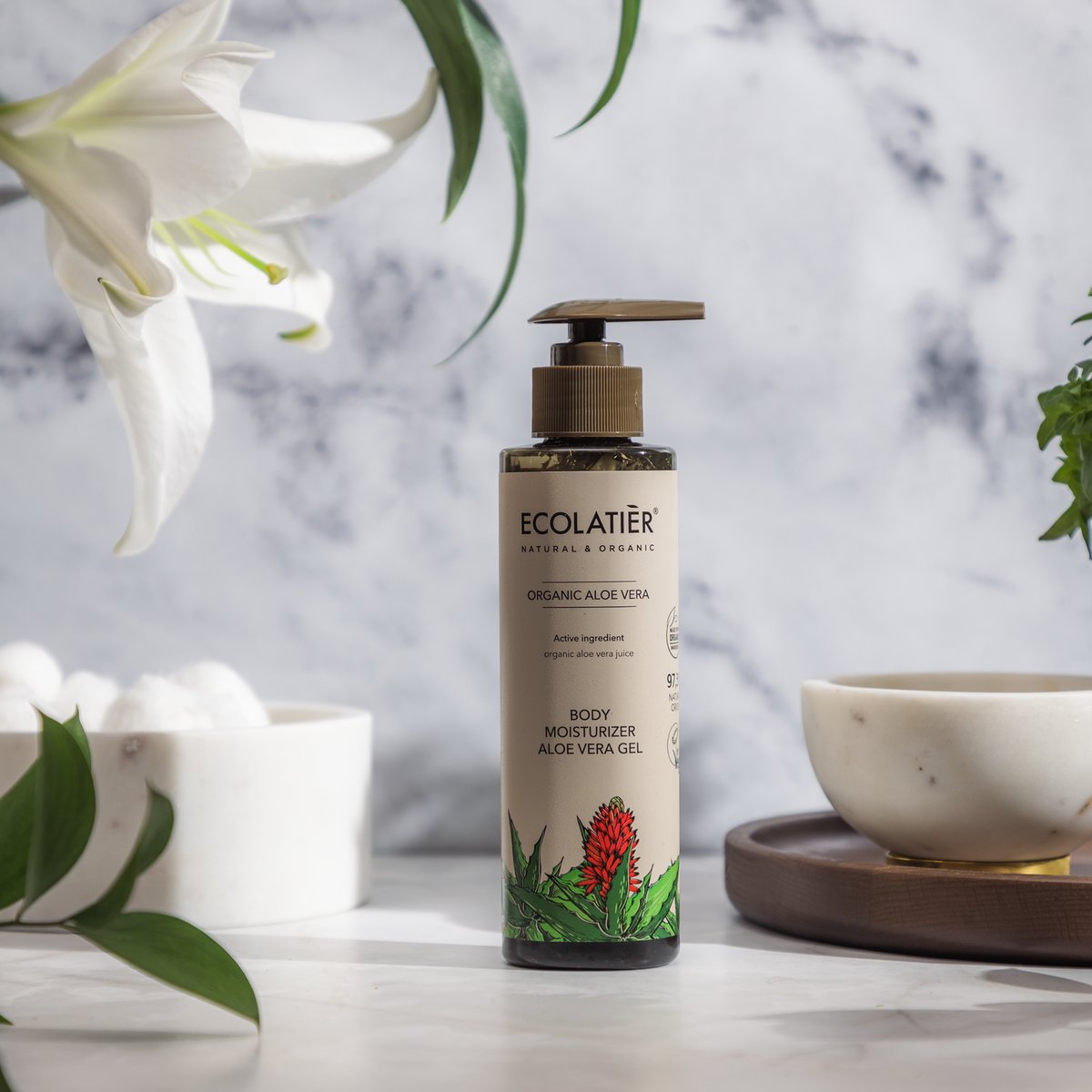 ECOLATIER Hidrantni gel za telo Organic Aloe Vera, 200 ml | VESNA.RS