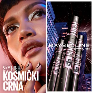 Maybelline New York Lash Sensational Sky High Cosmic Black maskara | VESNA