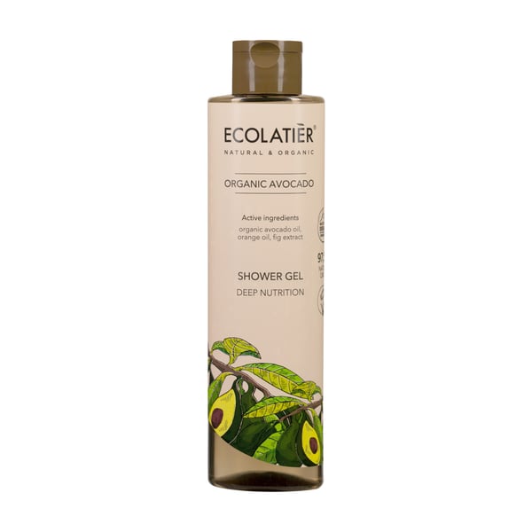 ECOLATIER Gel za tuširanje Organic Avocado, 350 ml | VESNA