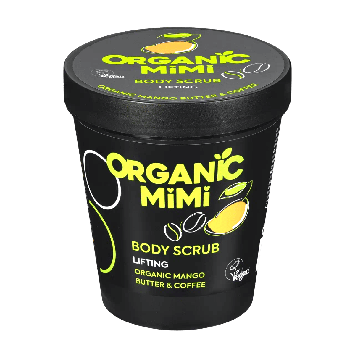 Organic Mimi Piling za telo Mango & Kafa, 250 g | VESNA.RS