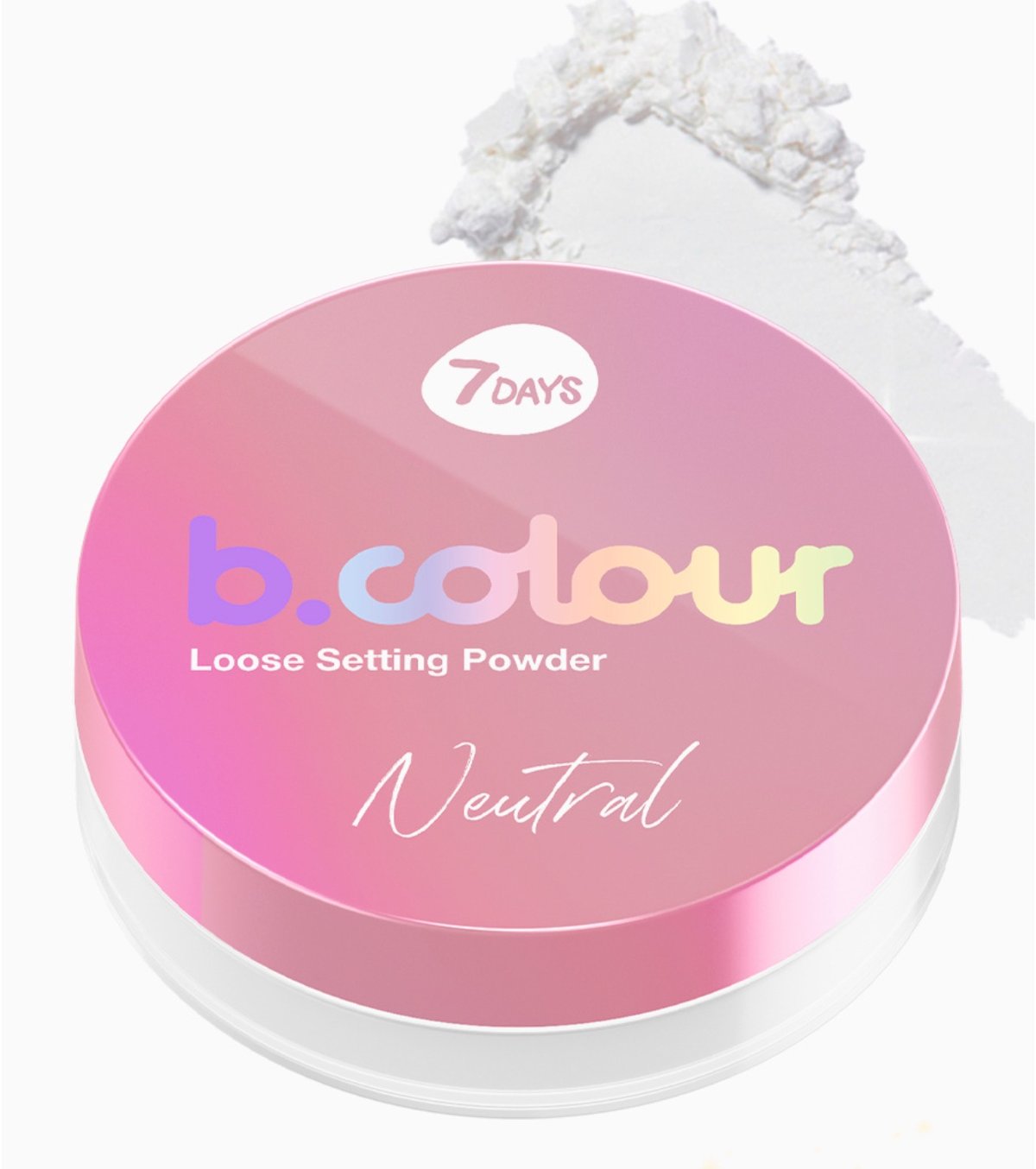 7DAYS B.COLOUR Loose setting puder u prahu / Neutralna nijansa | VESNA.RS