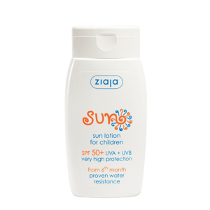 ZIAJA Sun losion za sunčanje za decu i bebe SPF50+, 125 ml | VESNA