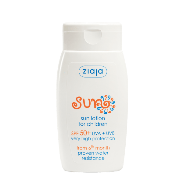 ZIAJA Sun losion za sunčanje za decu i bebe SPF50+, 125 ml | VESNA