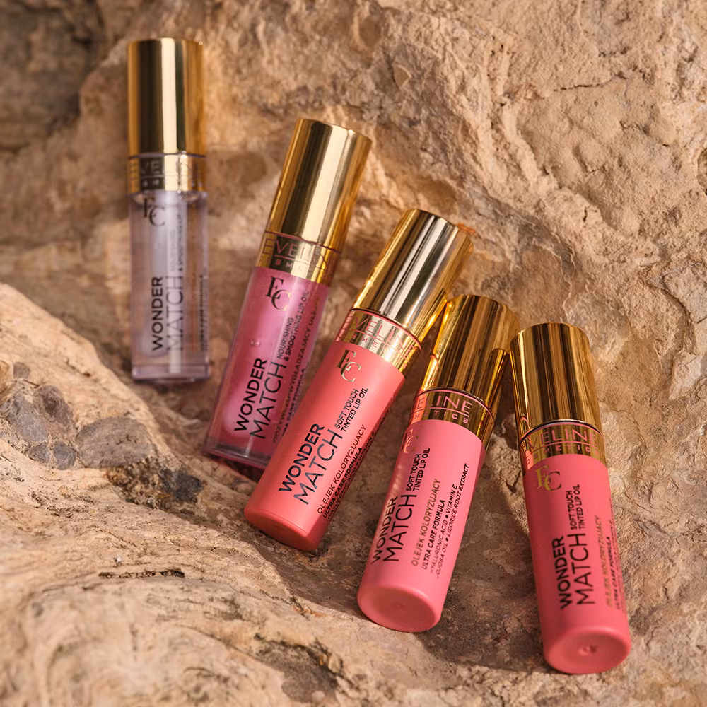 EVELINE Ulje za usne WONDER MATCH – SOFT TOUCH TINTED LIP OIL | VESNA.RS