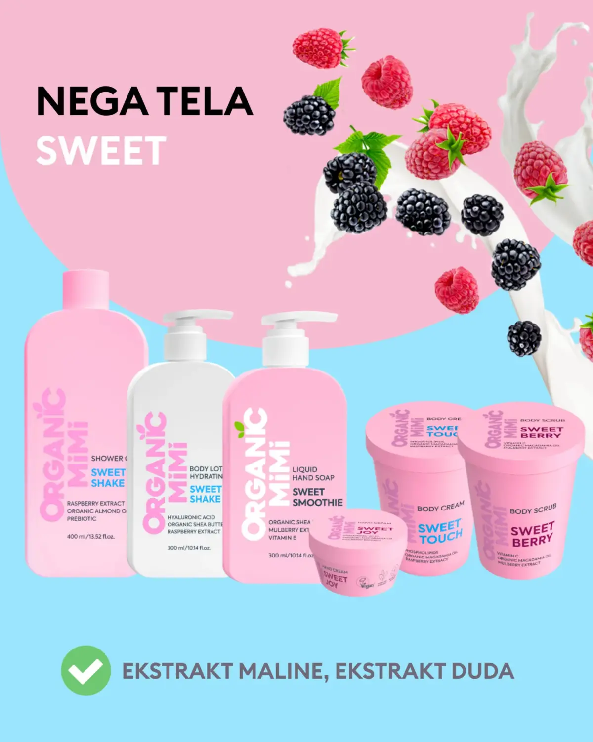 Krema za ruke Dud Sweet joy, 50 ml