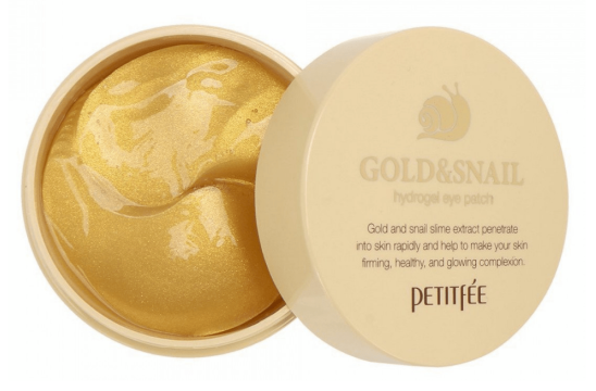 PETITFEE Gold & Snail Hydrogel Eye Patch, 60 pcs | VESNA.RS