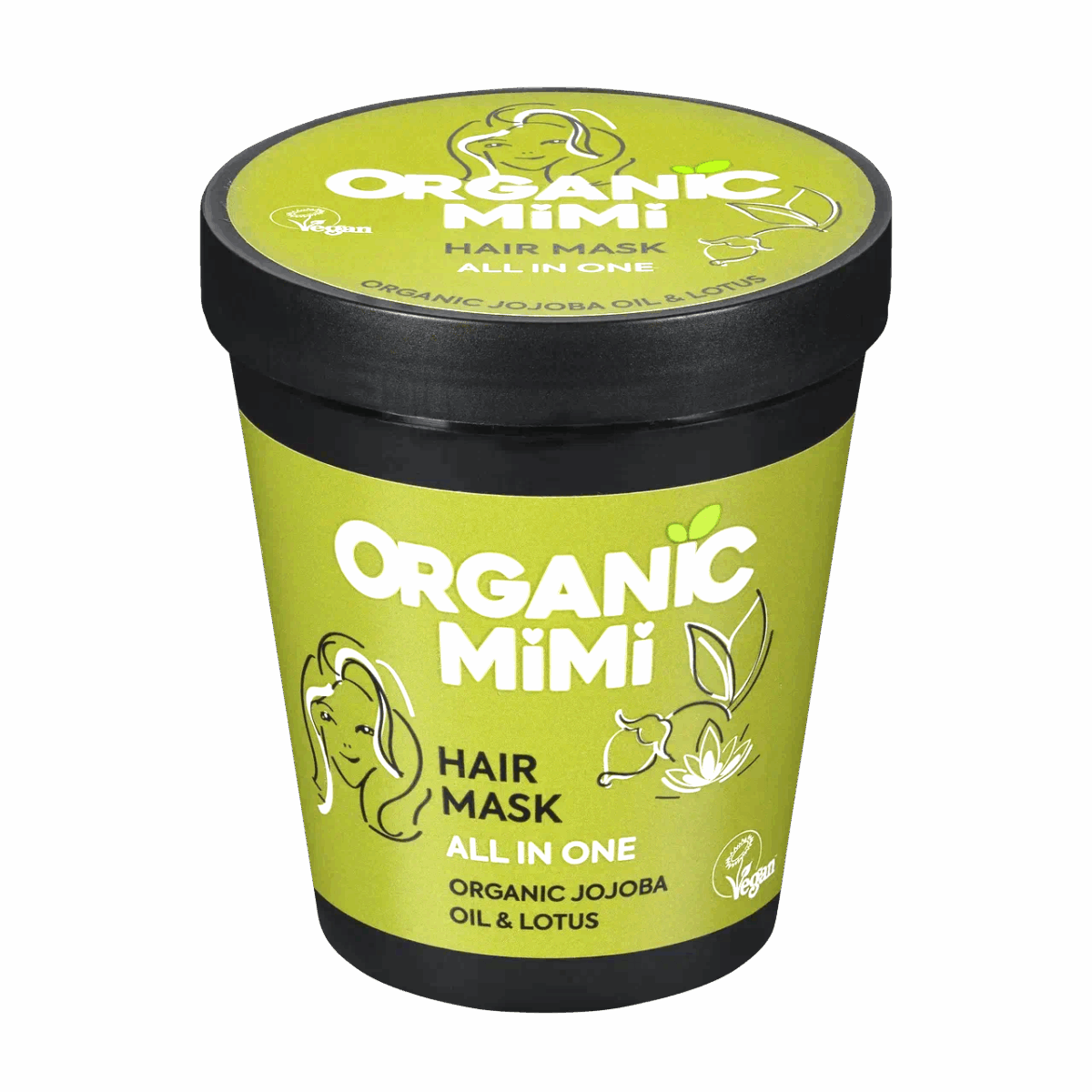 Organic Mimi Maska za kosu Jojoba & Lotos, 200 ml | VESNA.RS