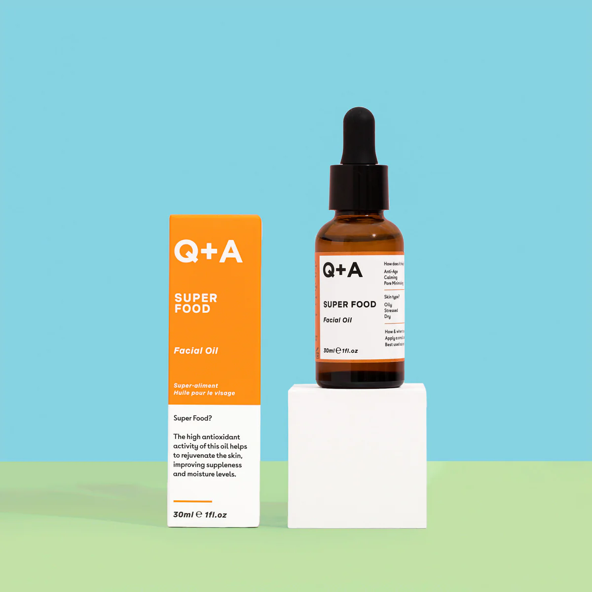 Q+A SUPER FOOD Ulje za podmlađivanje kože, 30 ml | VESNA.RS
