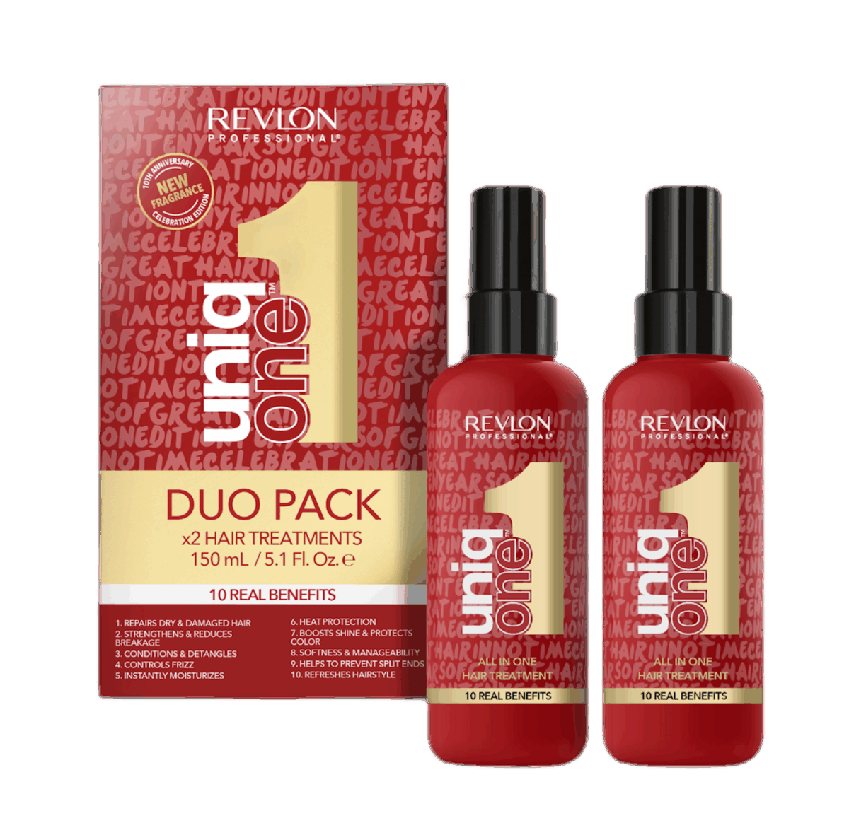 Revlon Professional UniqOne DUO - Set preparata za negu kose CELEBRATION | VESNA.RS