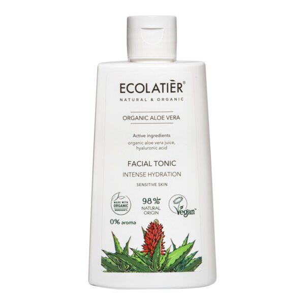 ECOLATIER Tonik za lice Organic Aloe Vera, 250 ml | VESNA