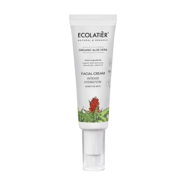 ECOLATIER Krema za lice Organic Aloe Vera, 50 ml | VESNA