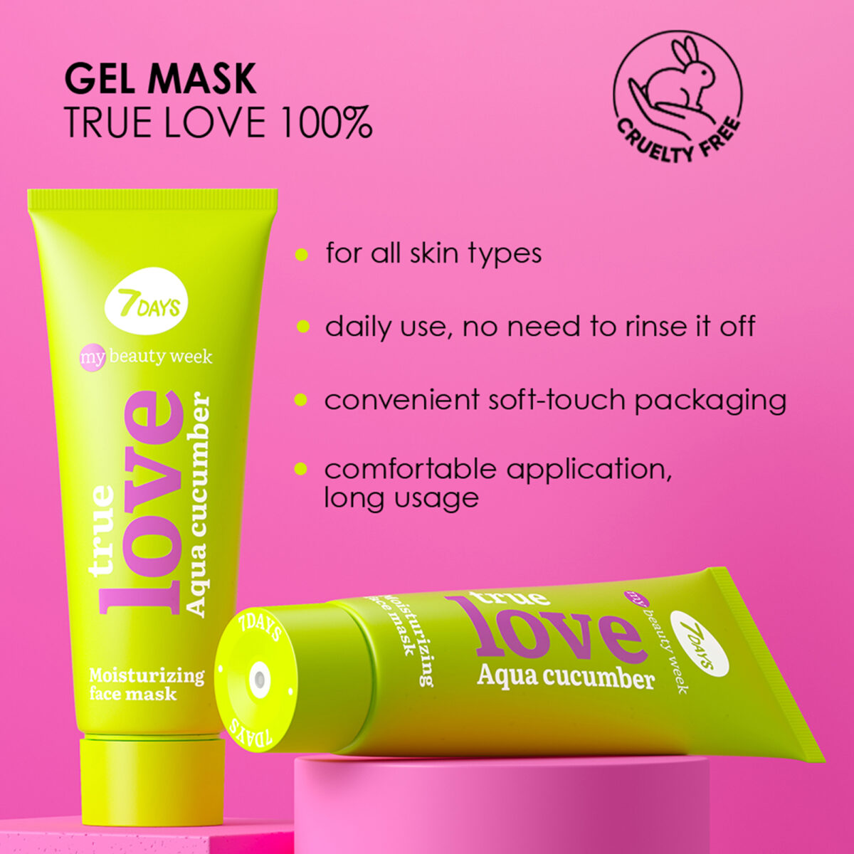 7DAYS Hidrantna maska za lice TRUE LOVE | VESNA.RS