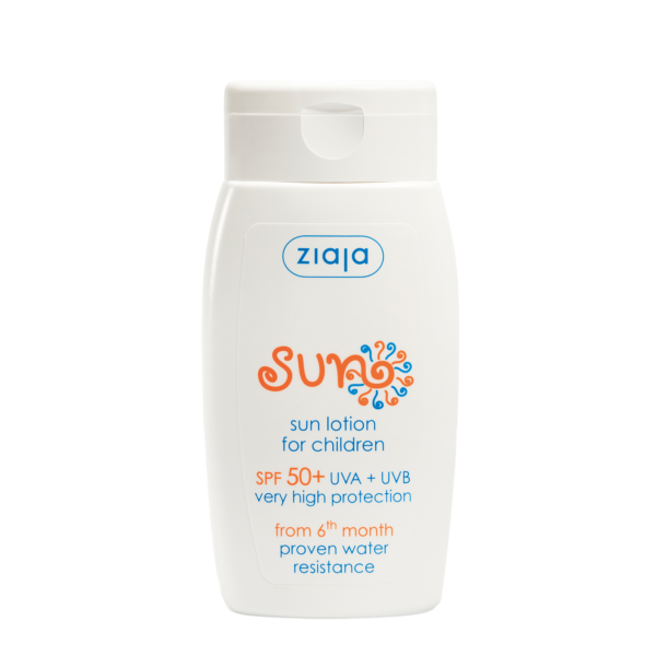 ZIAJA Sun losion za sunčanje za decu i bebe SPF50+, 125 ml | VESNA