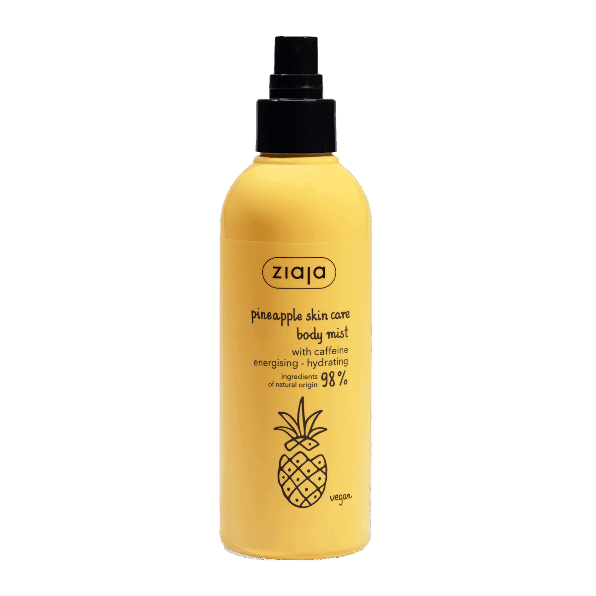 ZIAJA Body mist Ananas, 200 ml | VESNA.RS