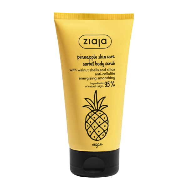 ZIAJA Šerbet-piling za telo Ananas, 160 ml | VESNA