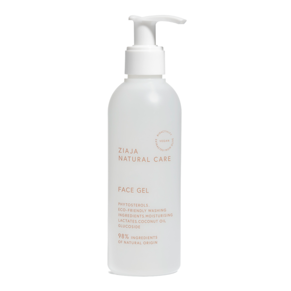 ZIAJA Gel za čišćenje lica NATURAL CARE, 190 ml | VESNA