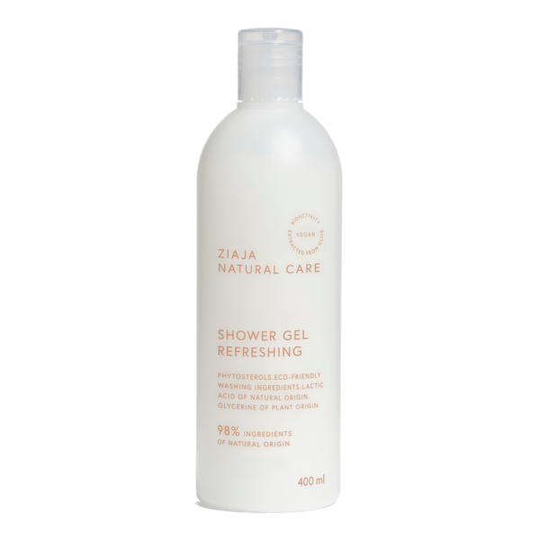 ZIAJA Gel za tuširanje NATURAL CARE, 400 ml | VESNA