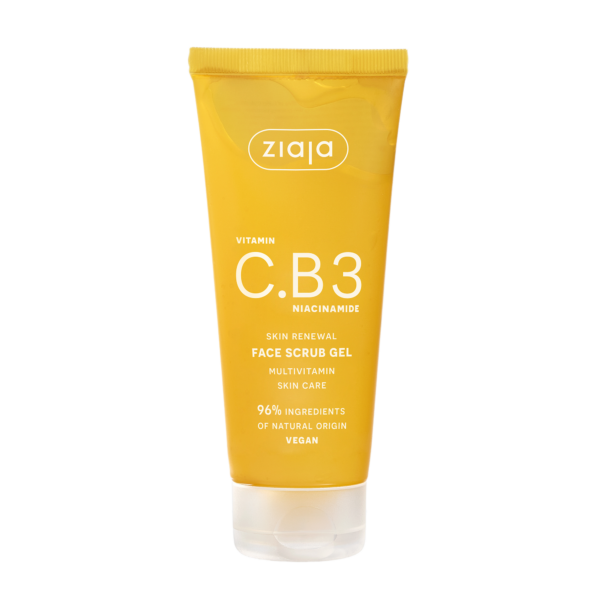 ZIAJA Piling za lice VITAMIN C B3 NIACINAMIDE, 100 ml | VESNA