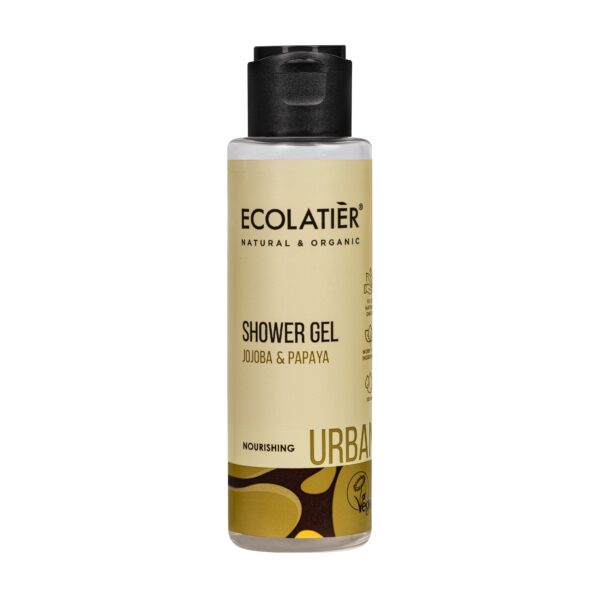 ECOLATIER URBAN Gel za tuširanje Jojoba & Papaja, 100 ml | VESNA