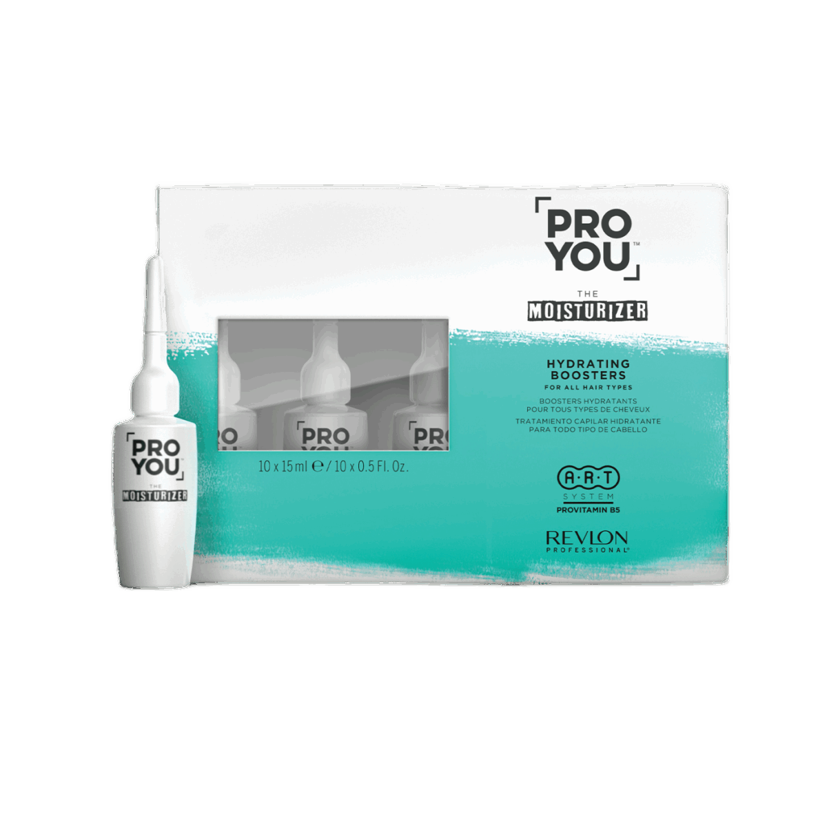 Revlon Professional PRO YOU Hidrirajuće ampule za kosu THE MOISTURIZER BOOST, 10X15 ml | VESNA.RS
