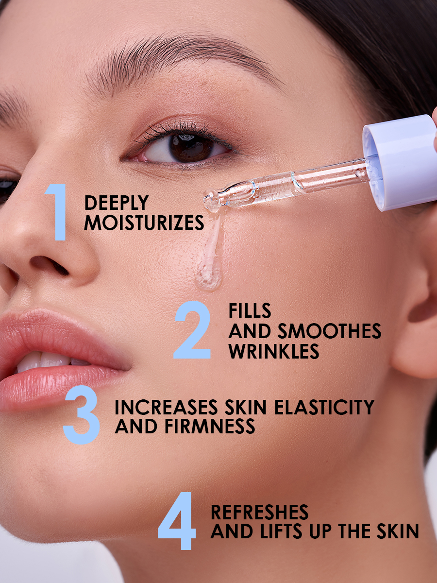 7DAYS MY BEAUTY WEEK HA 1%+H2O Hijaluronski serum za lice, 20 ml | VESNA.RS