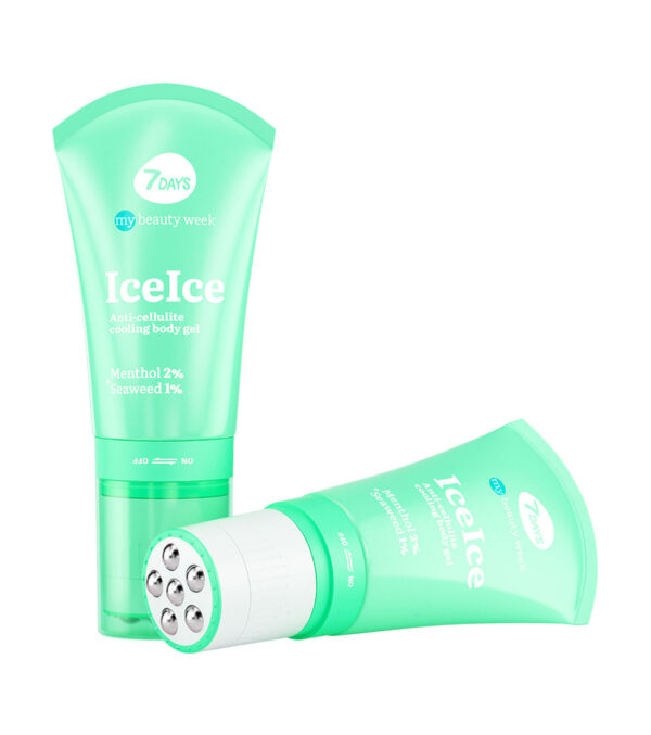 7DAYS MY BEAUTY WEEK IceIce Anti-celulit gel za telo sa efektom hlađenja Menthol 2% + Seaweed 1%, 130 ml | VESNA