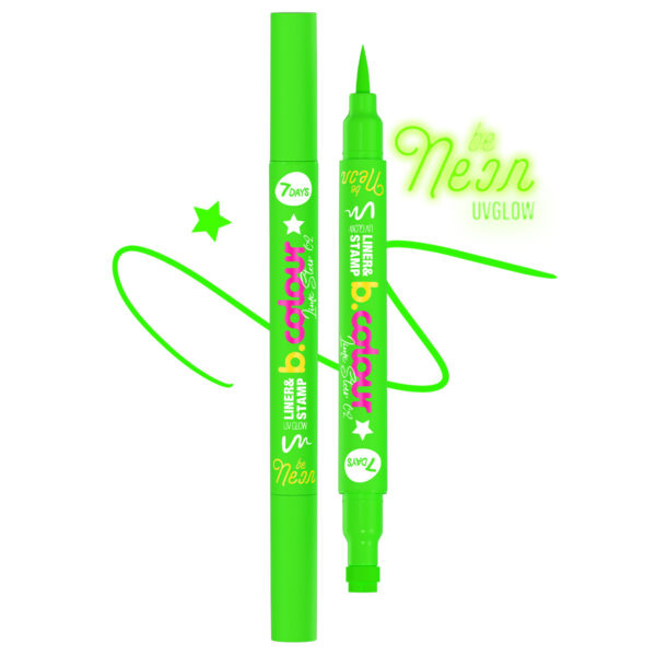 7DAYS B.COLOUR Ajlajner sa pečatom UV glow | VESNA.RS
