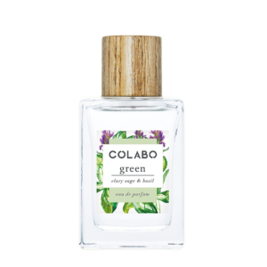 COLABO Toaletna voda GREEN Clary sage & basil, 100 ml | VESNA