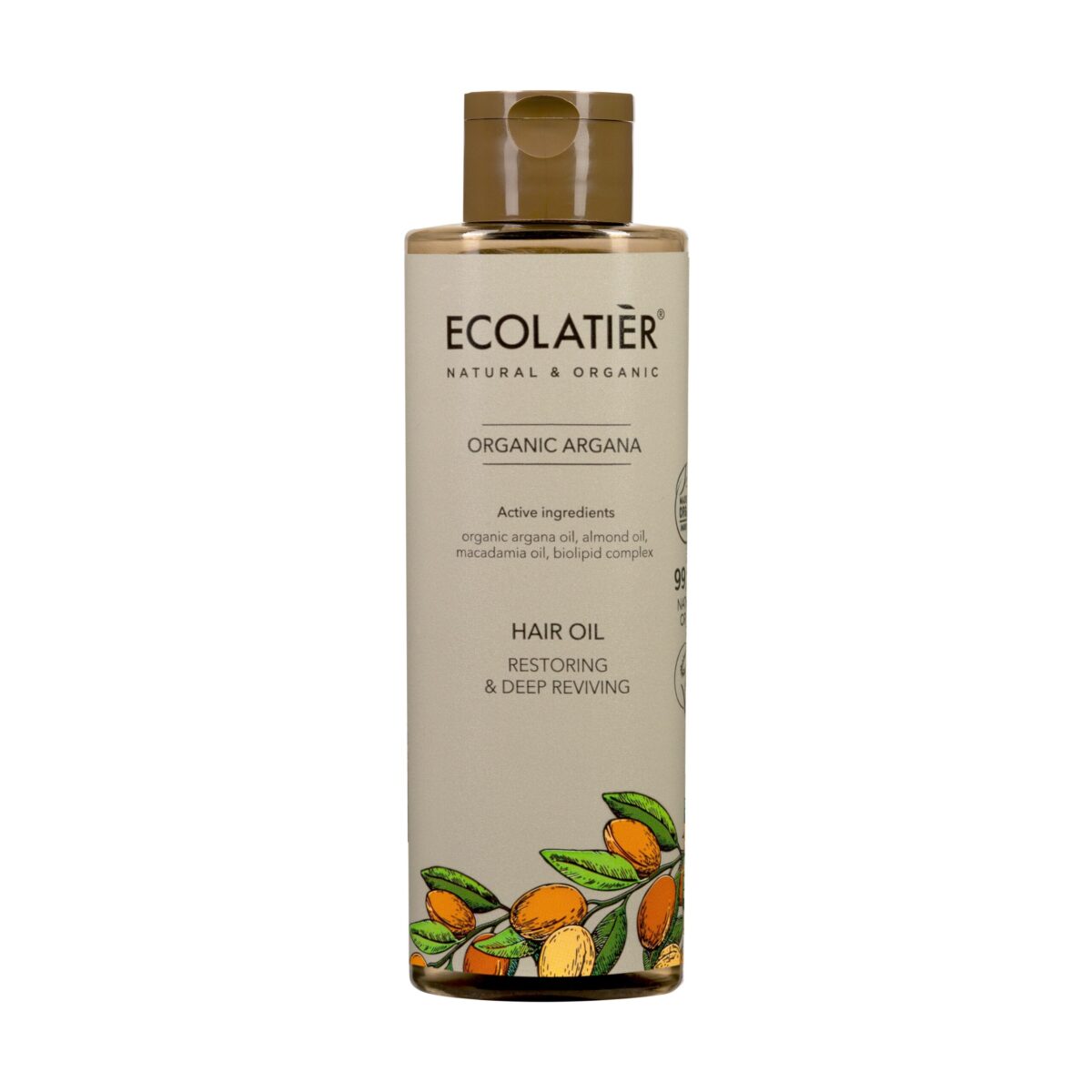 ECOLATIER Ulje za kosu Organic Argana, 250 ml | VESNA.RS