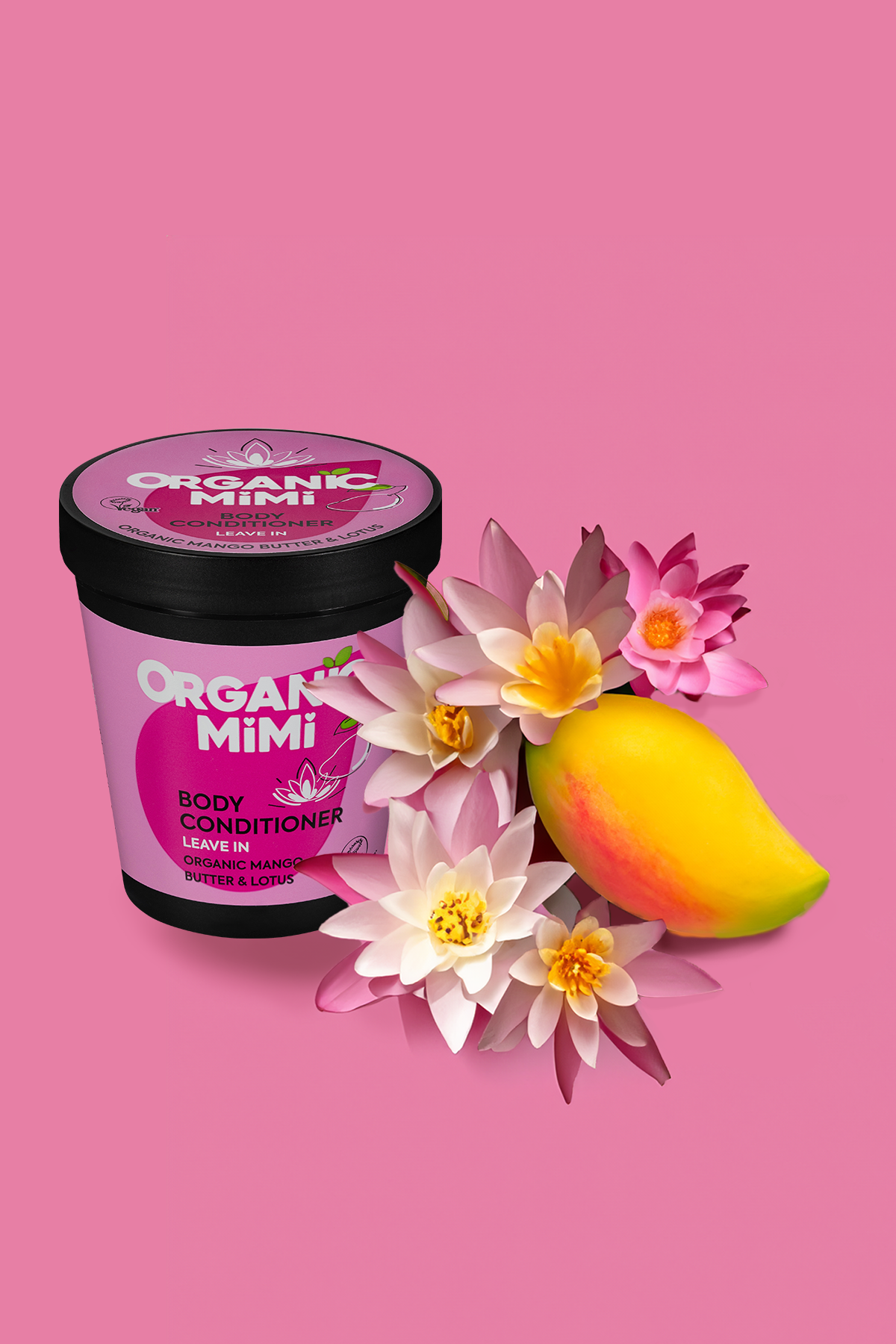 Organic Mimi Regenerator za telo bez ispiranja Mango & Lotos, 200 ml | VESNA.RS