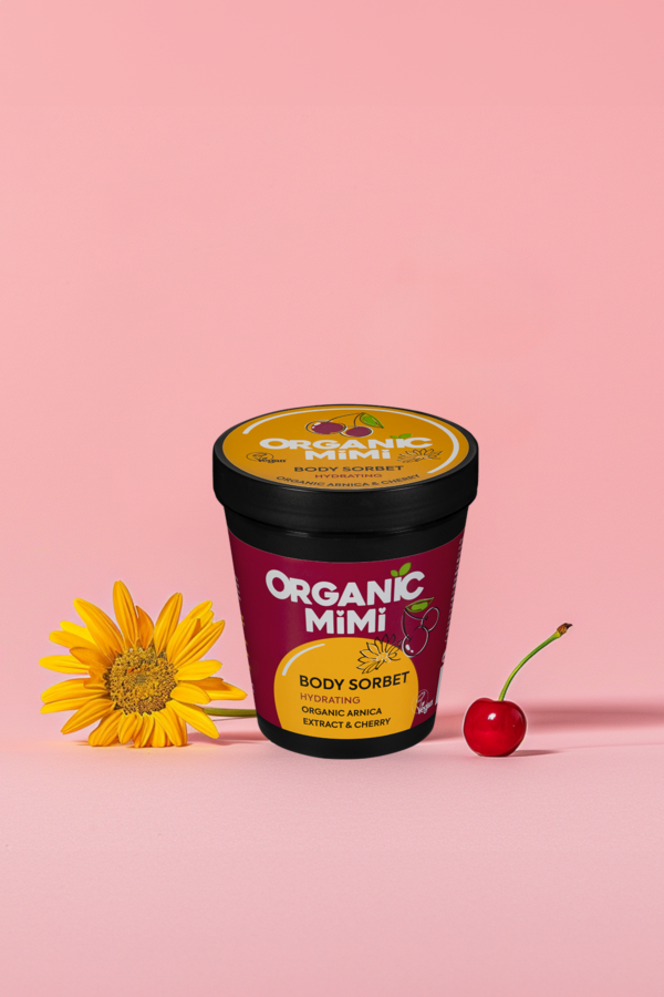 Organic Mimi Sorbet za telo Arnika & Višnja, 200 ml | VESNA