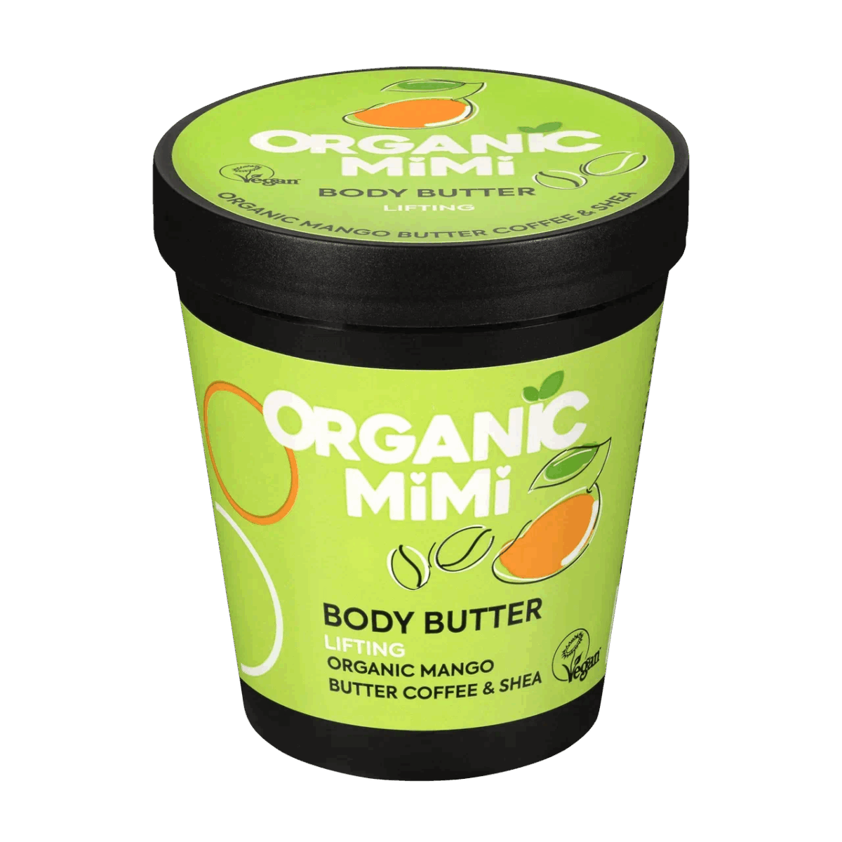 Organic Mimi Puter za telo Mango & Kafa, 200 ml | VESNA.RS