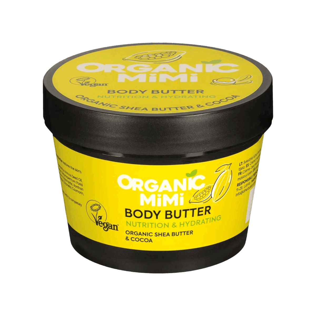 Organic Mimi Puter za telo Ši & Kakao, 100 ml | VESNA.RS