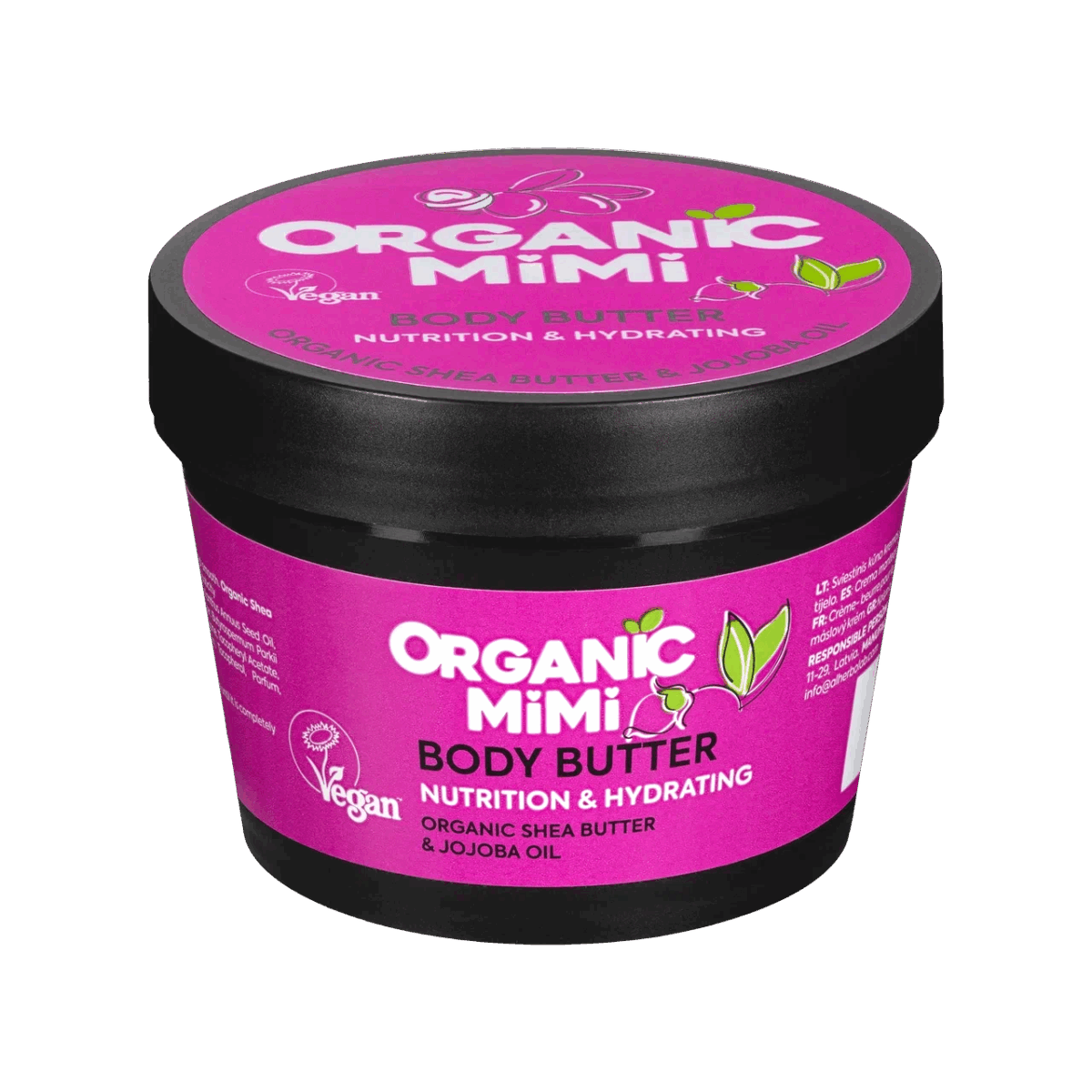 Organic Mimi Puter za telo Ši & Jojoba, 100 ml | VESNA.RS
