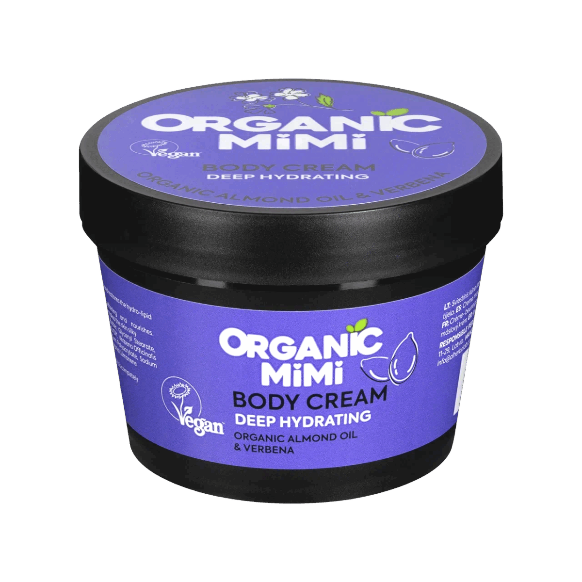 Organic Mimi Krema za telo Badem & Verbena, 100 ml | VESNA.RS