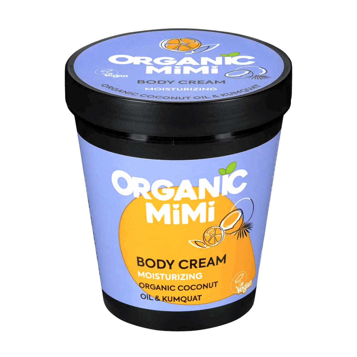 Organic Mimi Krema za telo Kokos & Kumkvat, 200 ml | VESNA.RS