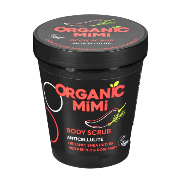 Organic Mimi Piling za telo Čili paprika & Ruzmarin, 250 g | VESNA