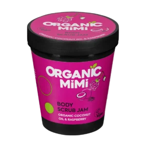 Organic Mimi Džem piling za telo Kokos & Malina, 250 g | VESNA