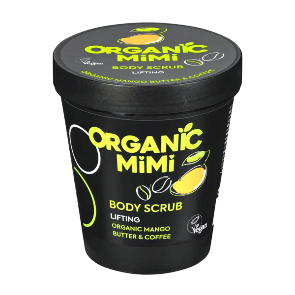 Organic Mimi Piling za telo Mango & Kafa, 250 g | VESNA