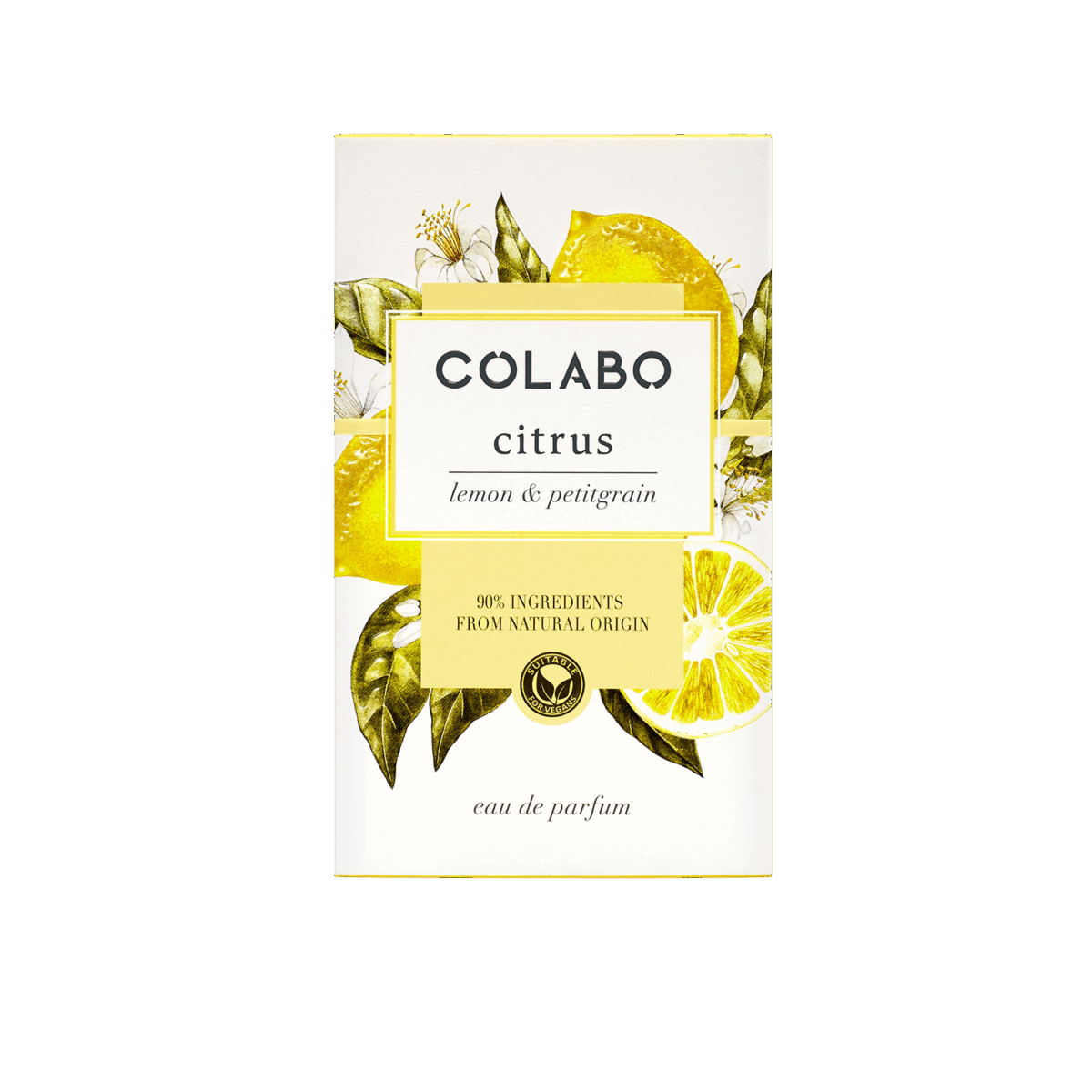 COLABO Toaletna voda CITRUS Lemon & petitgrain, 100 ml | VESNA.RS
