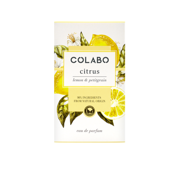 COLABO Toaletna voda CITRUS Lemon & petitgrain, 100 ml | VESNA