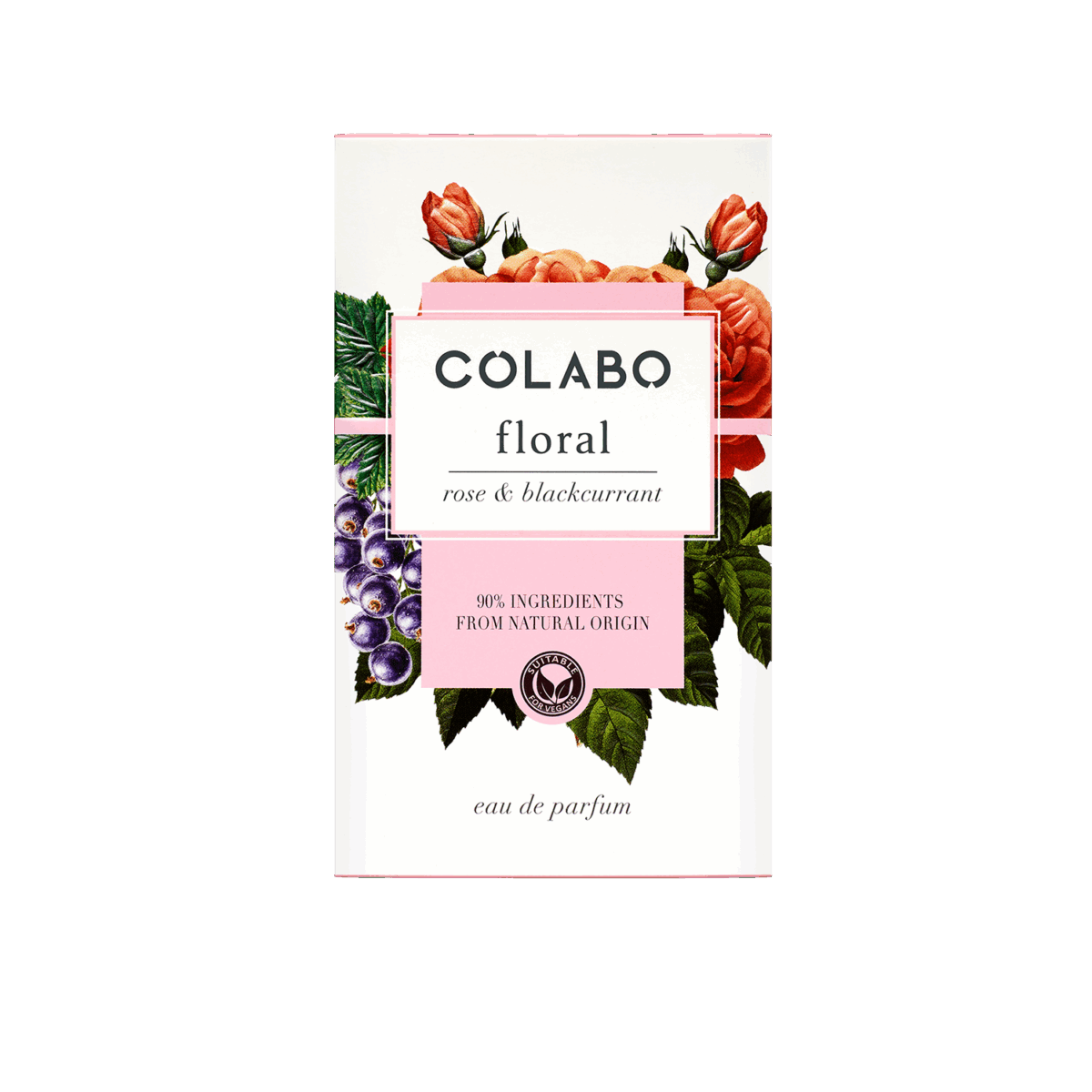 COLABO Toaletna voda FLORAL Rose & blackcurrant, 100 ml | VESNA.RS